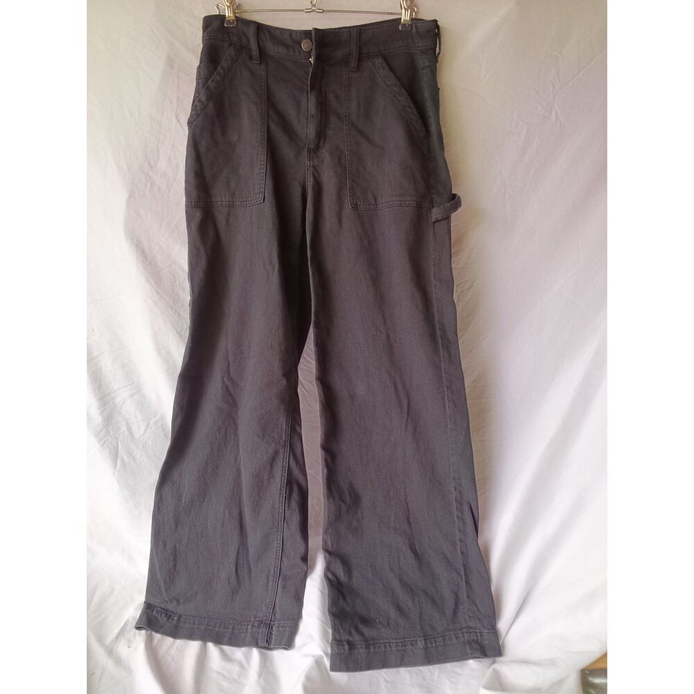 American Eagle 6R Super High Rise Wide Leg Cargo Pant